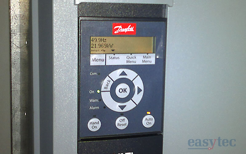 Sostituzione inverter Reliance con Danfoss 04 800x500
