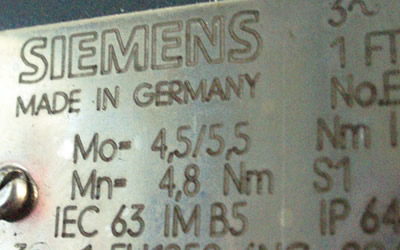 Siemens Motore 400x250